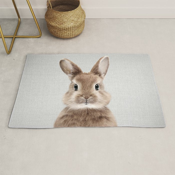Baby Rabbit - Colorful Rug Gallery Image 1