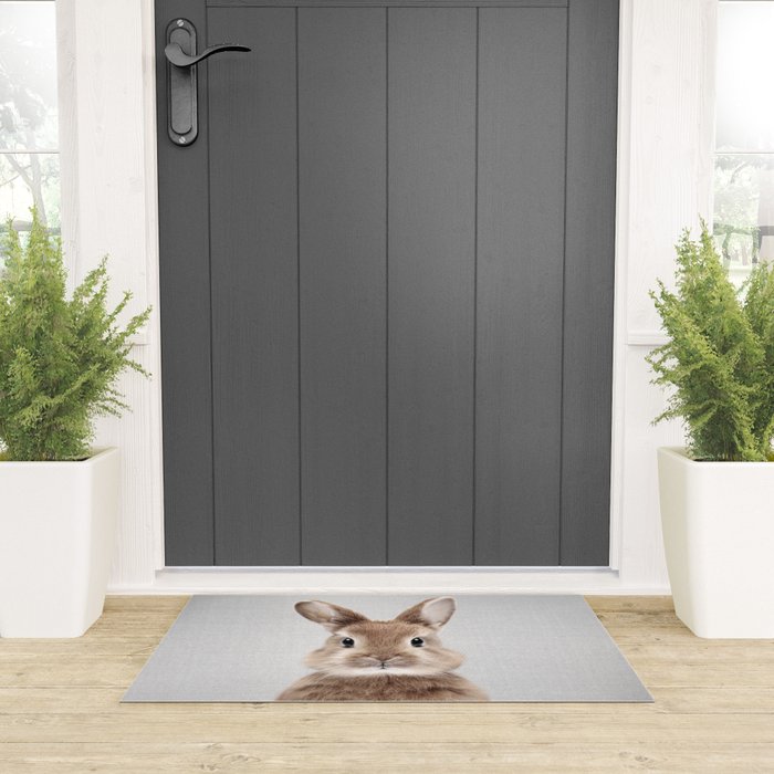 Baby Rabbit - Colorful Welcome Mat Gallery Image 3