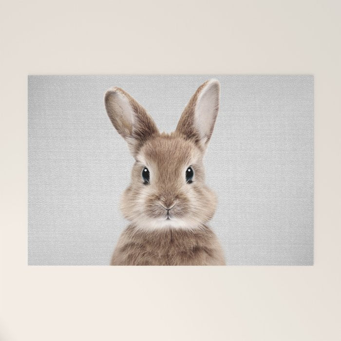 Baby Rabbit - Colorful Welcome Mat Gallery Image 1