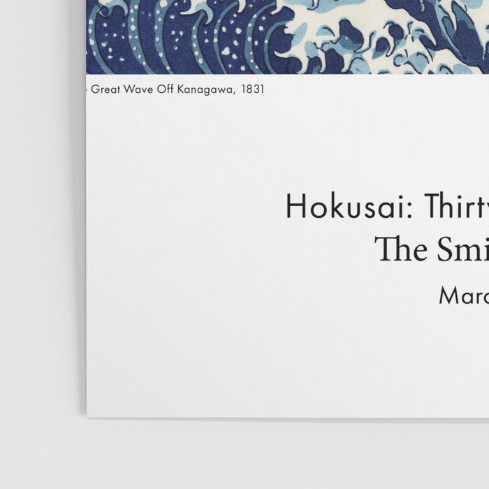 The Great Wave by Katsushi Hokusai Poster Gallery Image 3