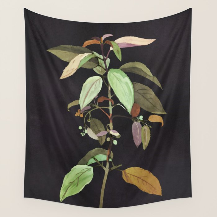 Night Plant Wall Tapestry Gallery Image 4