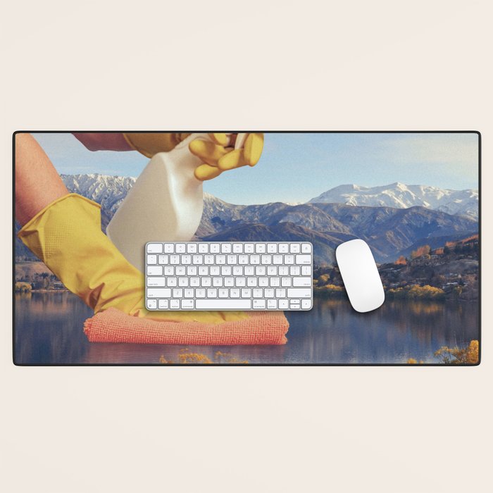 Deep clean lake Desk Mat Gallery Image 1