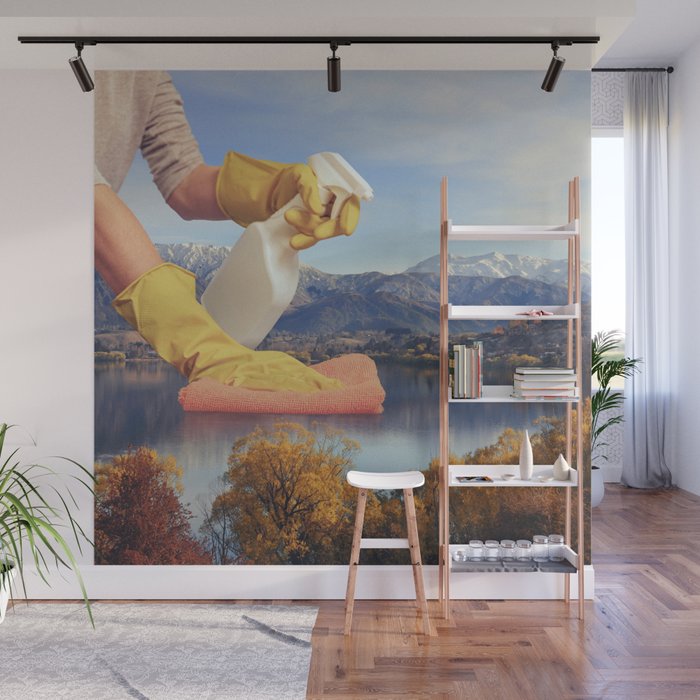 Deep clean lake Wall Mural Gallery Image 1