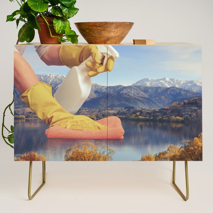 Deep clean lake Credenza Gallery Image 1