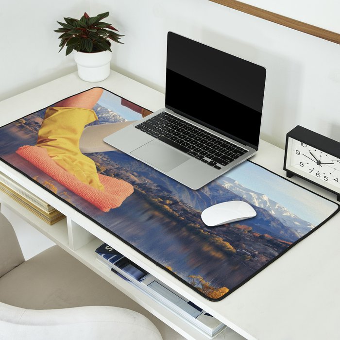 Deep clean lake Desk Mat Gallery Image 2