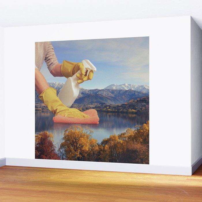 Deep clean lake Wall Mural Gallery Image 2