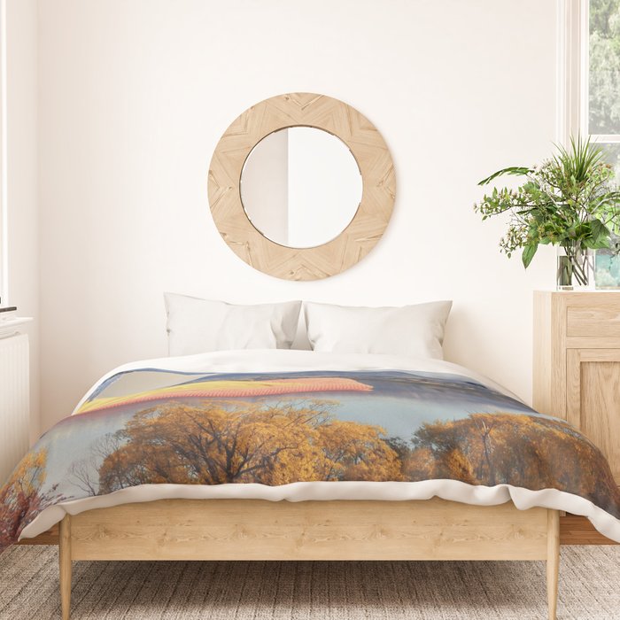 Deep clean lake Duvet Cover Gallery Image 3