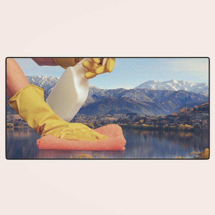 Deep clean lake Desk Mat Gallery Image 3
