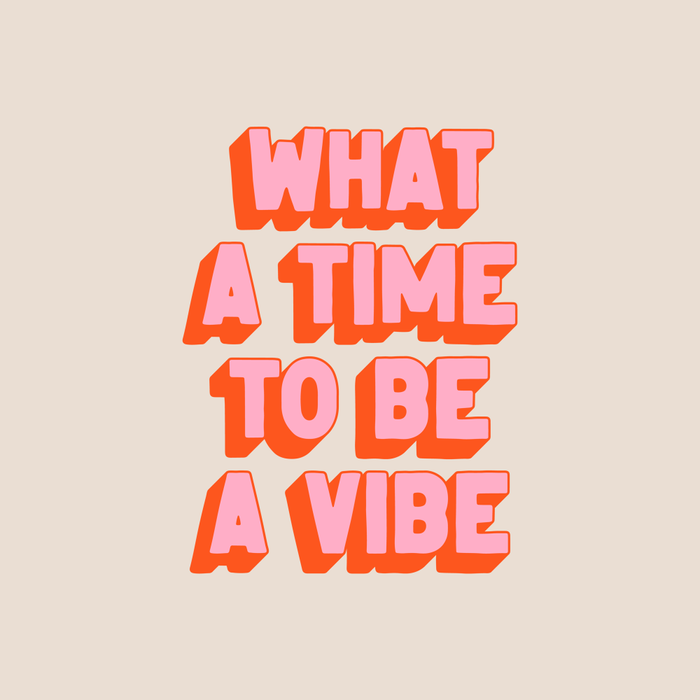 What A Time To Be A Vibe: The Peach Edition Coffee Mug Gallery Image 2