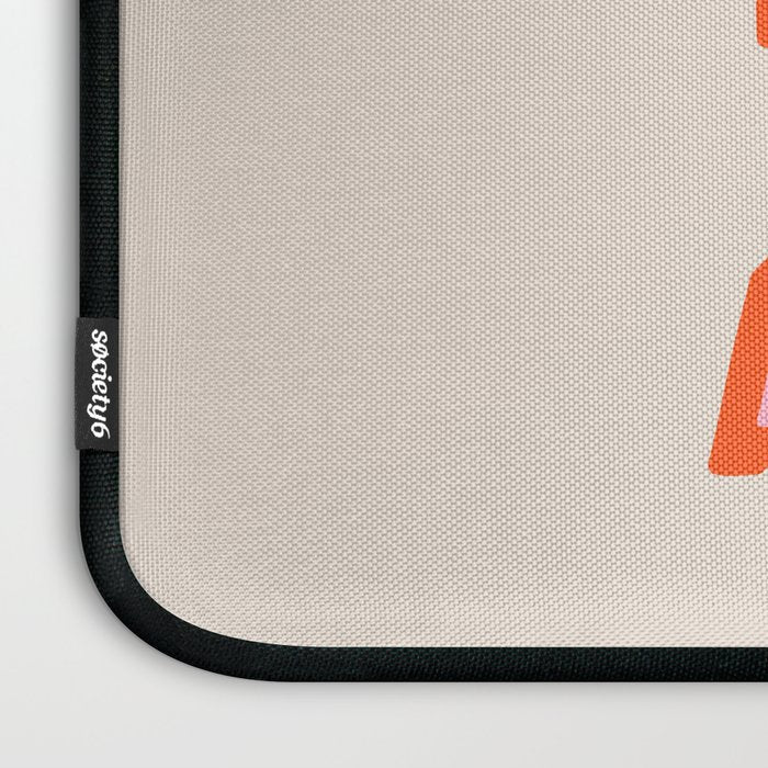 What A Time To Be A Vibe: The Peach Edition Laptop Sleeve Gallery Image 3