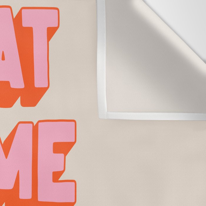 What A Time To Be A Vibe: The Peach Edition Wall Tapestry Gallery Image 3
