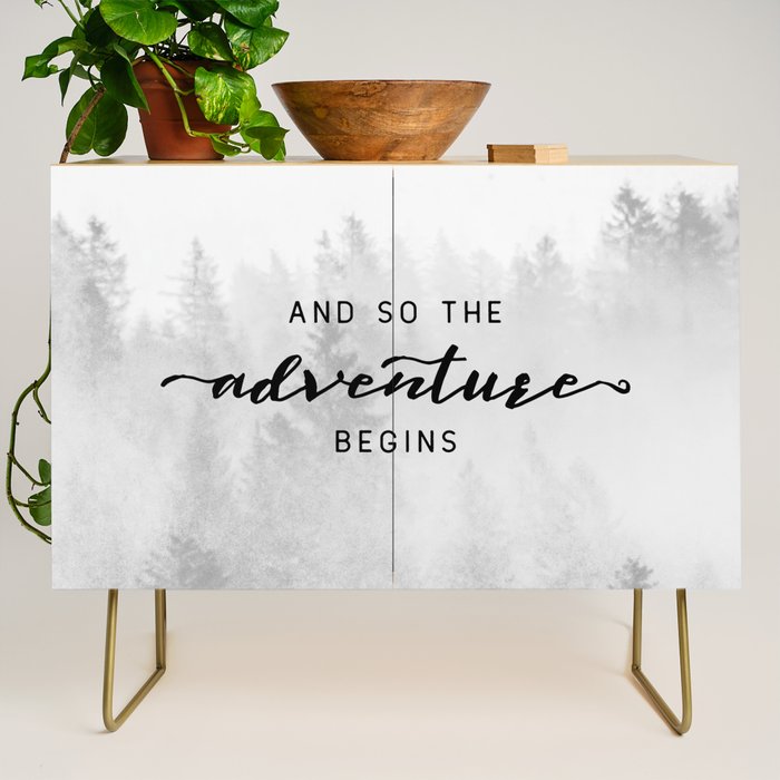 And So The Adventure Begins Credenza Gallery Image 1