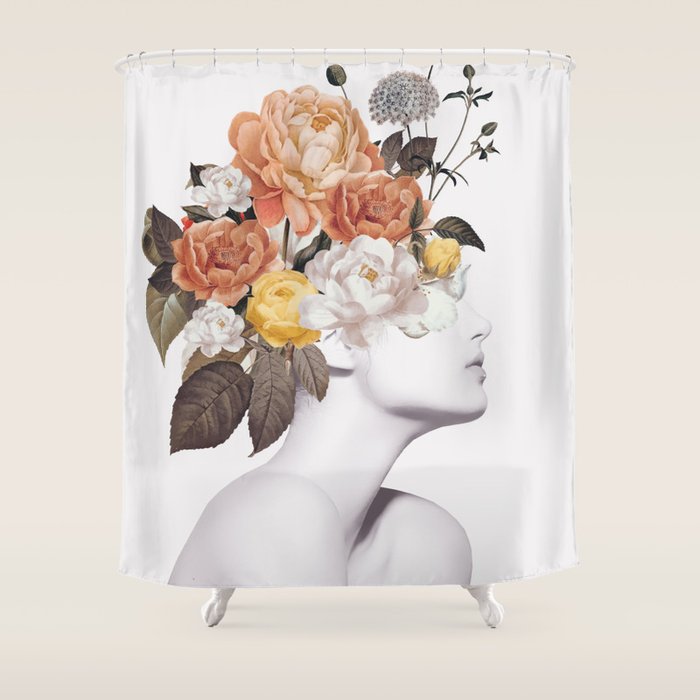 Floral beauty 7 Shower Curtain Gallery Image 1