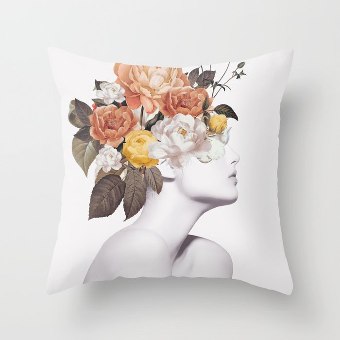 Floral beauty 7 Throw Pillow Gallery Image 6