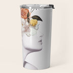 Floral beauty 7 Travel Mug Gallery Image 2