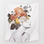 Floral beauty 7 Wall Tapestry Gallery Image 4
