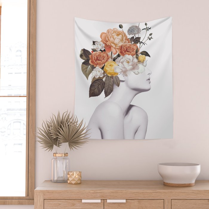 Floral beauty 7 Wall Tapestry Gallery Image 2