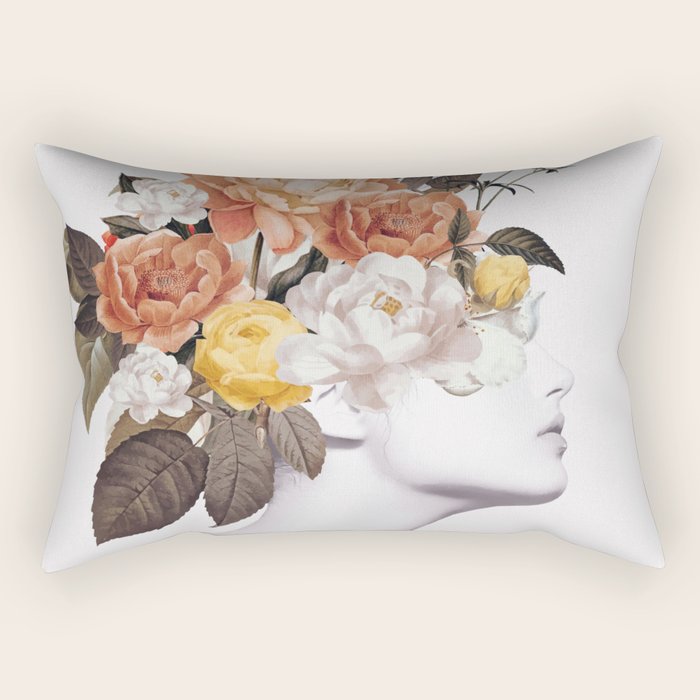 Floral beauty 7 Rectangular Pillow Gallery Image 2