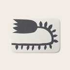 Black Tulip #1 - 1/5 Bath Mat Gallery Image 1