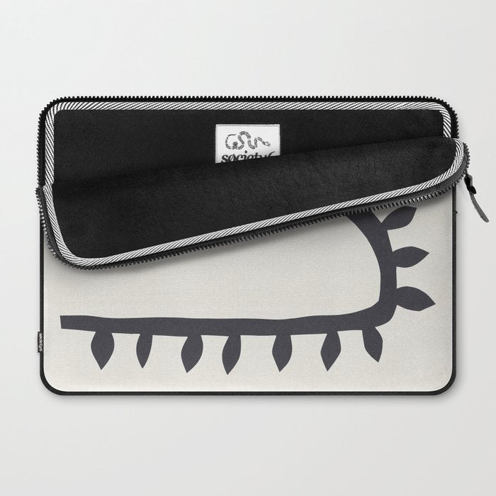 Black Tulip #1 - 1/5 Laptop Sleeve Gallery Image 2
