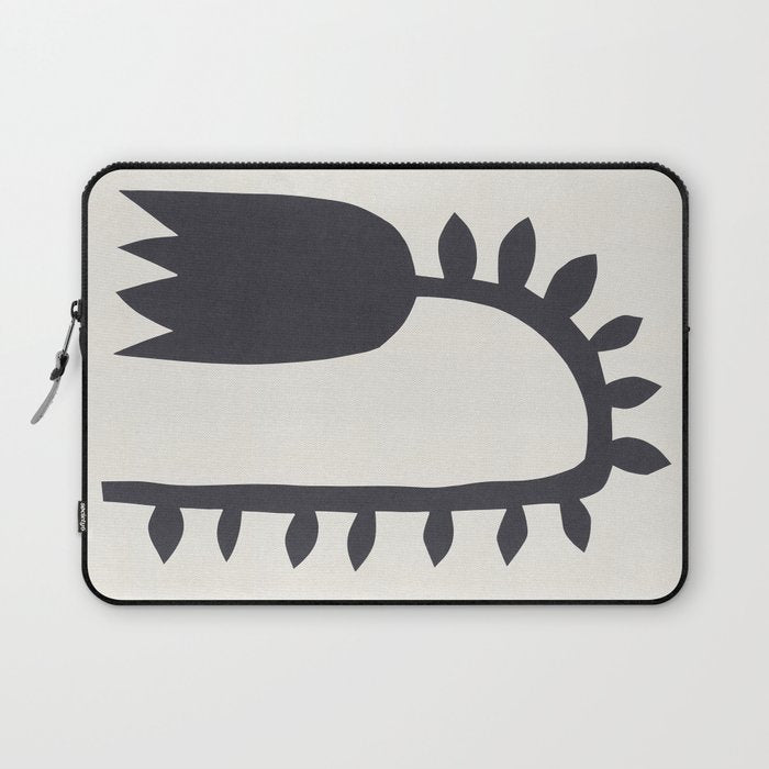 Black Tulip #1 - 1/5 Laptop Sleeve Gallery Image 1