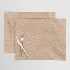 William Morris Vintage Bird & Anemone Soft Apricot Placemat Gallery Image 1