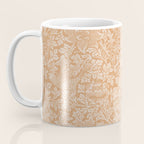 William Morris Vintage Bird & Anemone Soft Apricot Coffee Mug Gallery Image 3
