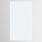 Minimal Arch XXV White and Blue Green Modern Geometric Lines Tablecloth Gallery Image 2