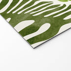 Summer Fern Simple Modern Watercolor Welcome Mat Gallery Image 2