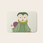 Quirky Barn Owl Bath Mat Gallery Image 1