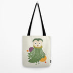 Quirky Barn Owl Tote Bag Gallery Image 2
