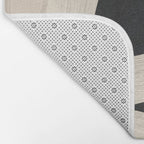 Soft Forms - Abstract Minimalist Line Art Bath Mat Gallery Image 2