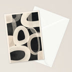 Soft Forms - Abstract Minimalist Line Art Stationery Card Gallery Image 2