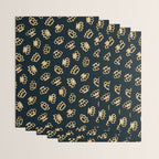Brass Knuckles With Good Thoughts Wrapping Paper Gallery Image 3
