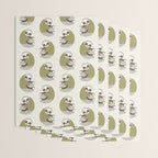 Whimsical Sloth Wrapping Paper Gallery Image 3