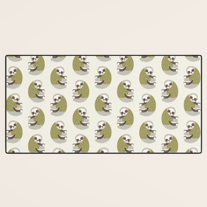 Whimsical Sloth Desk Mat Gallery Image 3