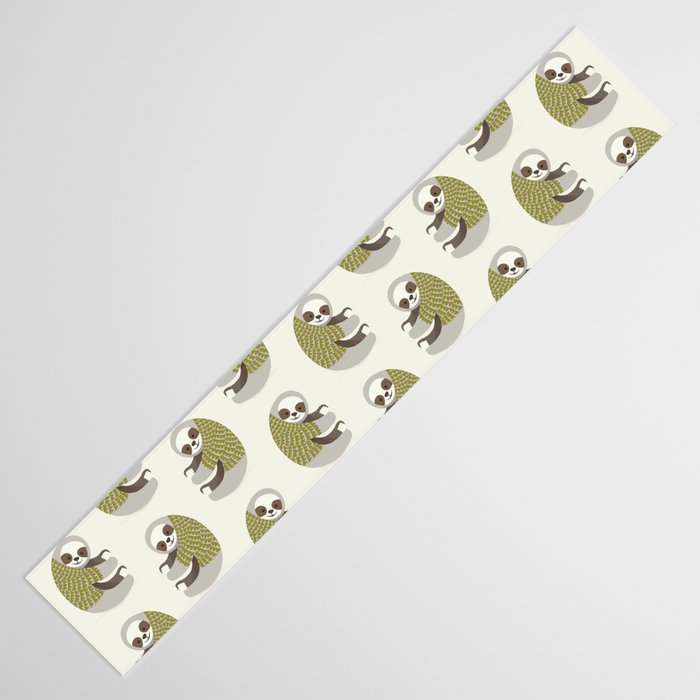 Whimsical Sloth Table Runner Gallery Image 3