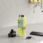 Dog in a Room - Green and Yellow Water Bottle Gallery Image 4