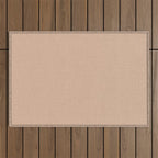 Cozy Linen Effect in Amberlight Cream Outdoor Rug Gallery Image 1
