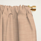 Cozy Linen Effect in Amberlight Cream Window Curtain Gallery Image 2