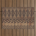 UrbanNesian Tongan Ngatu Outdoor Rug Gallery Image 1
