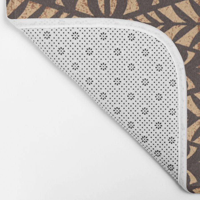 UrbanNesian Tongan Ngatu Bath Mat Gallery Image 2