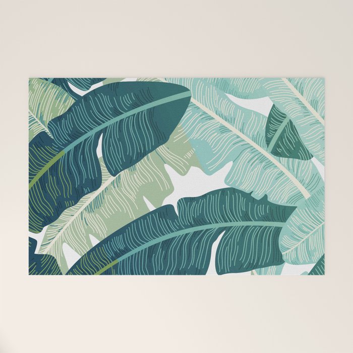 Tropical oasis Welcome Mat Gallery Image 1