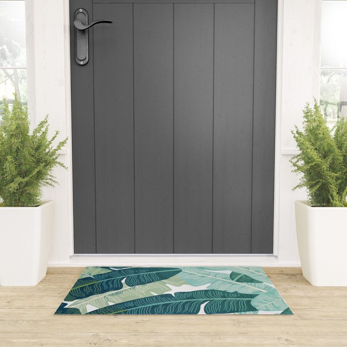 Tropical oasis Welcome Mat Gallery Image 3