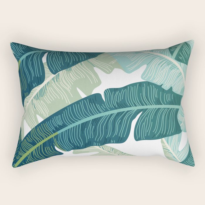 Tropical oasis Rectangular Pillow Gallery Image 1