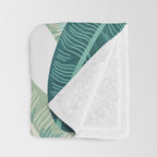 Tropical oasis Throw Blanket Gallery Image 3