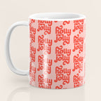 Holly Jolly Pattern Coffee Mug Gallery Image 3