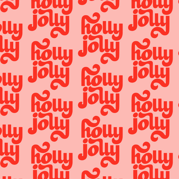 Holly Jolly Pattern Coffee Mug Gallery Image 2