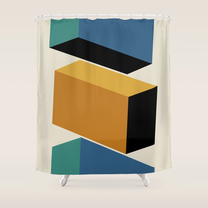 Modernist Objects III Shower Curtain Gallery Image 1