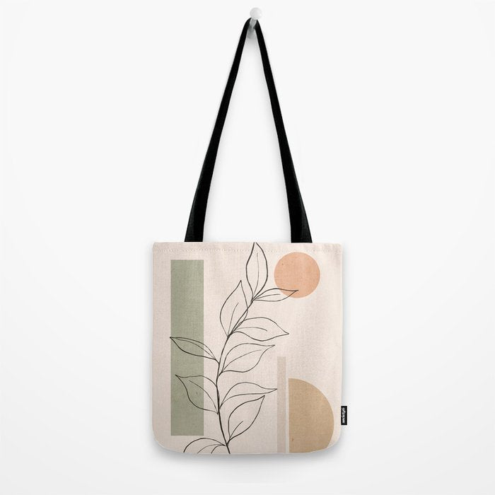 Abstract Minimal -Plant 11 Tote Bag Gallery Image 2